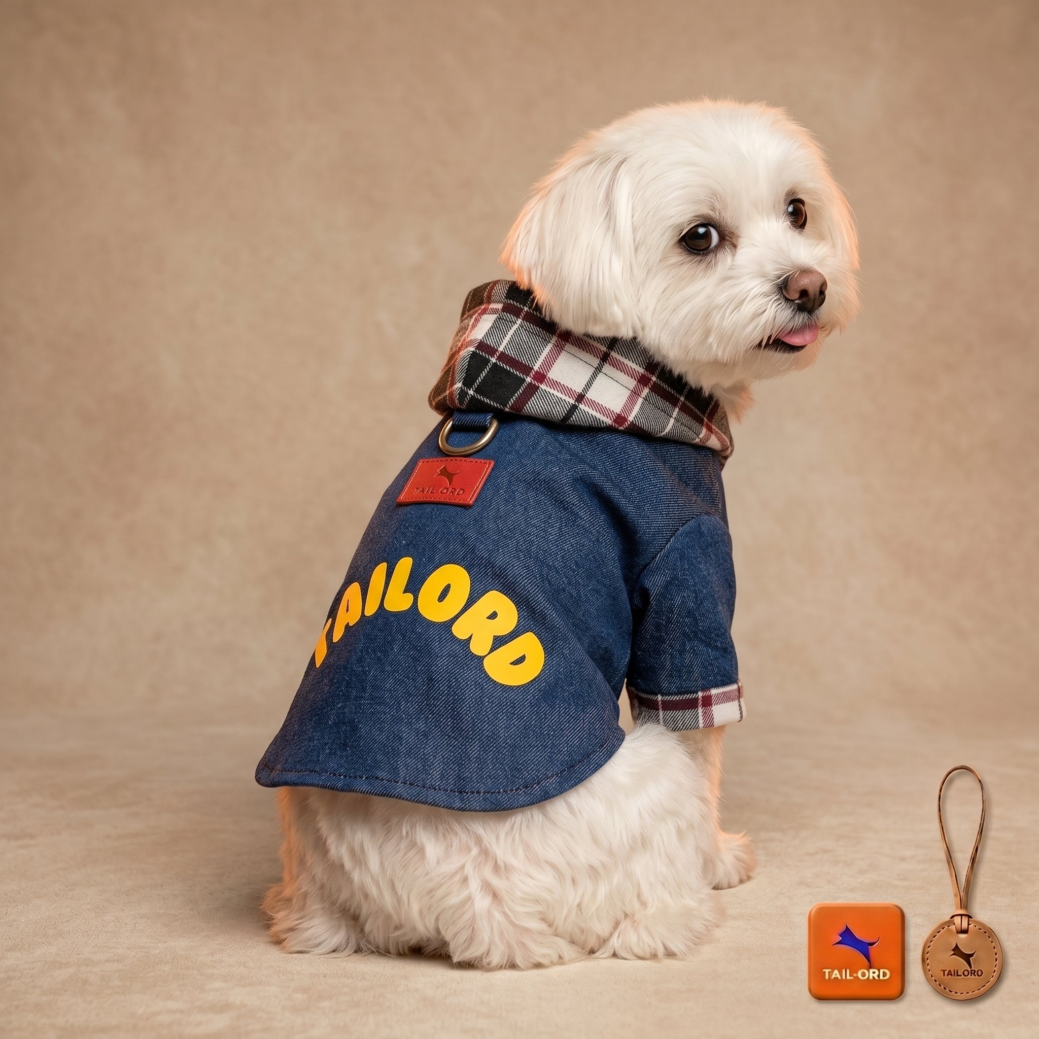 Tail-ord explorer denim hoodie - Tailord